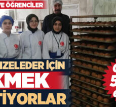 Erzurum Hamidiye Mesleki ve Teknik Anadolu Lisesi öğretmen ve öğrencileri seferber oldular.