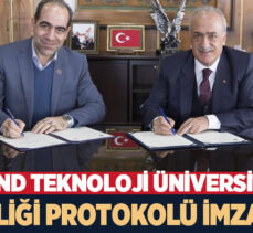 Atatürk Üniversitesi ile Sahand Teknoloji Üniversitesi arasında iş birliği protokolü imzalandı.