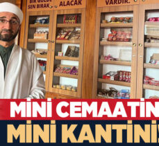  Erzurum’da Millet Cami imam hatibi ve müezzini, çocukların camiye alışmaları için proje başlattı.
