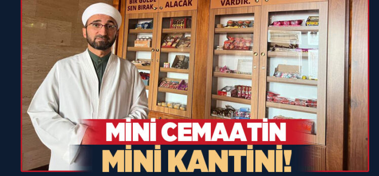  Erzurum’da Millet Cami imam hatibi ve müezzini, çocukların camiye alışmaları için proje başlattı.