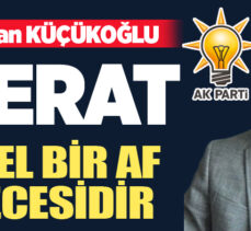 AK Parti Erzurum İl Başkanı Av. İbrahim Küçükoğlu, Berat Kandili nedeniyle bir mesaj yayımladı.