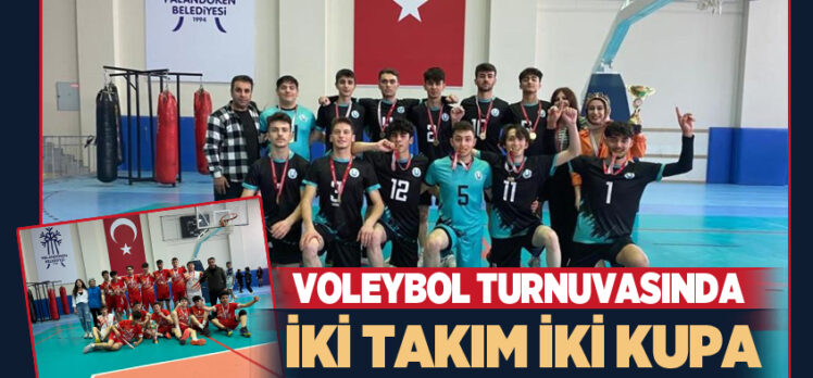 Erzurum’da düzenlenen Kulüpler Voleybol turnuvasında Aşkale iki şampiyonluk birden kazandı.