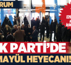 AK Parti Erzurum İl Başkanlığı’nca milletvekili aday adayları için temayül yoklaması yapıldı.