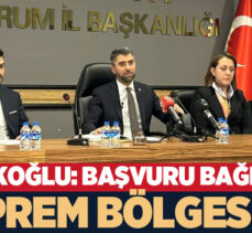 AK Parti Erzurum İl Başkanı İbrahim Küçükoğlu, basın mensuplarıyla bir araya gelerek bilgiler verdi.