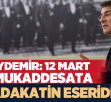 AK Parti Milletvekili İbrahim Aydemir: “12 Mart  milli ve manevi değerlere vefanın kaydıdır”