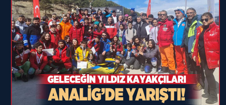 Erzurum’da yapılan ANALİG Kayak Türkiye Birinciliği Alp Disiplini Yarışları tamamlandı.