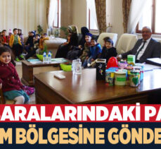 Uzundere Müftülüğü 4-6 yaş öğrencileri kumbaralarındaki parayı deprem bölgesine gönderdi.