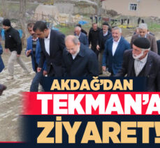 Ak Parti Erzurum Milletvekili Prof. Dr. Recep Akdağ, Tekman’da bir dizi temaslarda bulundu.