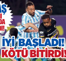 Erzurumspor FK deplasmanda karşılaştığı Eyüpspor’a karşı üstünlüğünü koruyamadı!