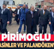 MHP’nin Erzurum Milletvekili adayı Ömer Haluk Pirimoğlu, seçim çalışmalarını sahada da sürdürüyor.