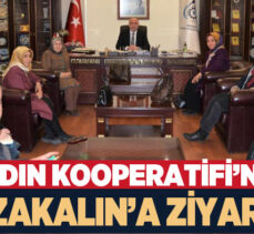Saltuklu Kadın Kooperatifi’nin Başkanı ve Yönetim Kurulu üyeleri ETSO Başkanı Özakalın’ı ziyaret etti.