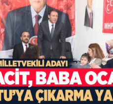 MHP Milletvekili adayı Hanifi Macit, seçim çalışmalarını baba ocağı olan Oltu’da sürdürdü.