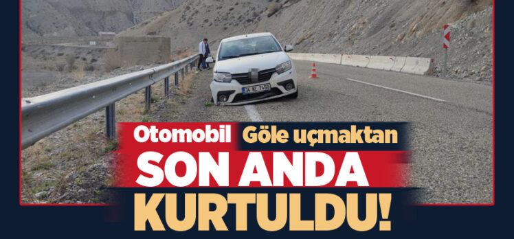 Erzurum’un Uzundere ilçesinde üzerinde  yola düşen taşlar nedeniyle 2 araç kaza yaptı!…