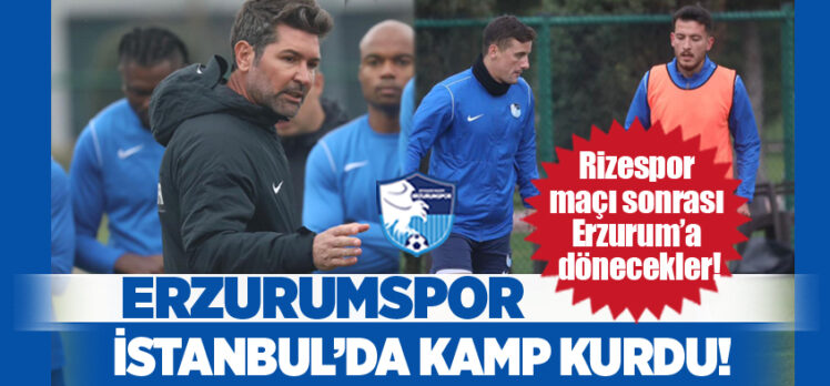 TFF 1. Ligde mücadele eden Erzurumspor FK’da Çaykur Rizespor maçı hazırlıklarına devam ediliyor.