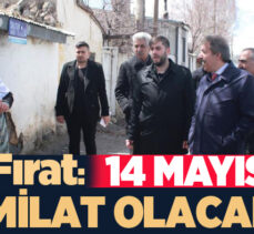 AK Parti Erzurum Milletvekili Adayı Av.  Abdurrahim Fırat, Matsutefendi mahallesi’nde..