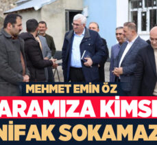 AK Parti Erzurum Milletvekili Adayı Mehmet Emin Öz, Karayazı’da vatandaşlardan destek istedi.