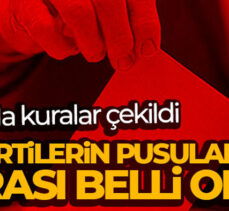 14 Mayıs seçimlerinde, İttifakların ve siyasi partilerin oy pusulasındaki yerleri belli oldu..