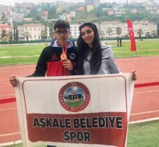 Aşkale Belediye Spor  Atletizm takımı, Türkiye Şampiyonası’nda ilk iki günde iki madalya aldı.