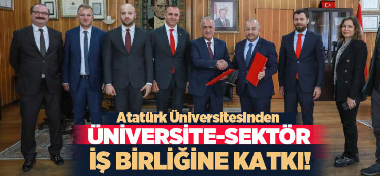İlaç firmalarının yöneticileri  Atatürk Üniversitesi Rektörü Ömer Çomaklı’nın konuğu oldu!…