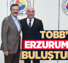 ETSO Başkanı Özakalın, TOBB Başkanı Rifat Hisarcıklıoğlu’nu makamında ziyaret etti.