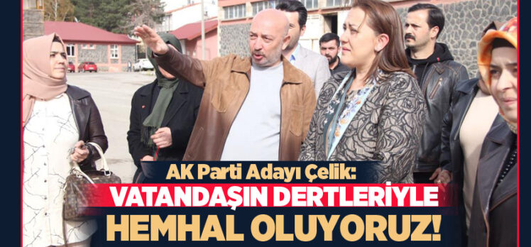 AK Parti Erzurum Milletvekili Adayı Ayşe Deniz Çelik, Tortum İlçesi ve mahallelerini ziyaret etti.