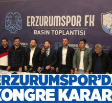 Erzurumspor’ FK da15 Haziran tarihinde genel kurula gitme kararı alındığı açıklandı.