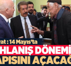 AK Parti Milletvekili Adayı Abdurrahim Fırat, seçim çalışmaları çerçevesinde gezisini Hınıs’a yaptı.