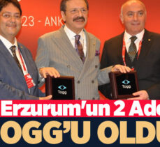 Erzurum Ticaret Borsası ve Ticaret Sanayi Odası 1’er adet TOGG Oltu almaya hak kazandı.