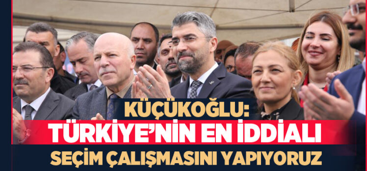 İl Başkanı Küçükoğlu, özellikle milletvekili adaylarının performansından duydukları memnuniyeti dile getirdi.