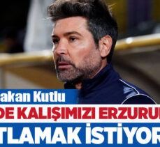 Erzurumspor FK Teknik Direktör Hakan Kutlu, maçın ardından açıklamalarda bulundu!.