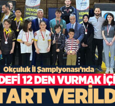 Okul Sporları Okçuluk İl Şampiyonası Erzurum Final Okulları ev sahipliğinde başladı….