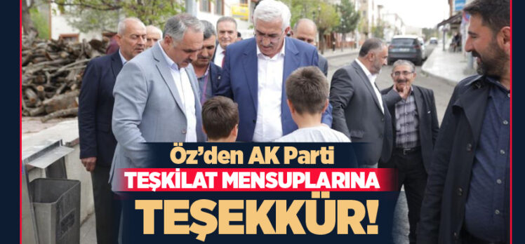 AK Parti Milletvekili  Adayı Mehmet Emin Öz, İspir ve Pazaryolu’nda vatandaşlarla bir araya geldi.