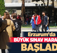 Tüm Türkiye’de olduğu gibi Erzurum’da da adayların yine heyecanı ve koşturması vardı.
