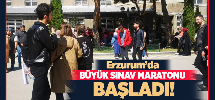 Tüm Türkiye’de olduğu gibi Erzurum’da da adayların yine heyecanı ve koşturması vardı.