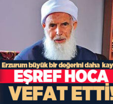 Ömrünü ilme ve irşada vakfetmiş şehrimizin manevi değerlerinden Eşref Ağgül Hocamızı kaybettik.