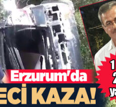 Erzurum’un İspir’de meydana gelen trafik kazasında 1 kişi hayatını kaybetti, 2 kişi yaralandı.