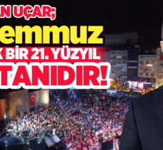 Yakutiye Belediye Başkanı Uçar, 15 Temmuz Demokrasi ve Birlik Günü nedeniyle bir mesaj yayınladı.