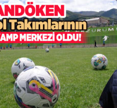 Erzurum Yüksek İrtifa Kamp Merkezi bu yıl yine futbol takımlarının gözde kamp merkezi oldu.