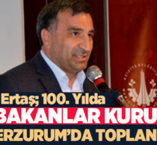 TDED Şube Başkanı Murat Ertaş Türkiye Cumhuriyeti’nin 100. Yılı münasebetiyle açıklama yaptı.