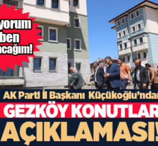 AK PARTİ İl Başkanı Küçükoğlu, Gezköy Konutları için konuyu yakından takip edeceğini söyledi.