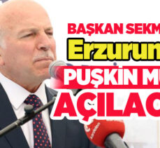 Erzurum Büyükşehir Belediye Başkanı Mehmet Sekmen,değerlerimizi yarına taşımak önemli.