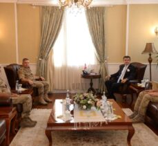 Jandarma Genel Komutan Yardımcısı Korgeneral İsmail Balıbek’ten Vali Memiş’i ziyaret.