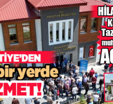 Yakutiye’de; Hilalkent Kültür Evi, Taziye Evi ve Kurtuluş Mahallesi Muhtarlık Binası’nın açılışı yapıldı.