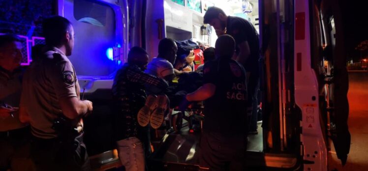 Erzurum Palandöken’de meydana gelen olayda ağaçtan düşen çocuk yaralandı.