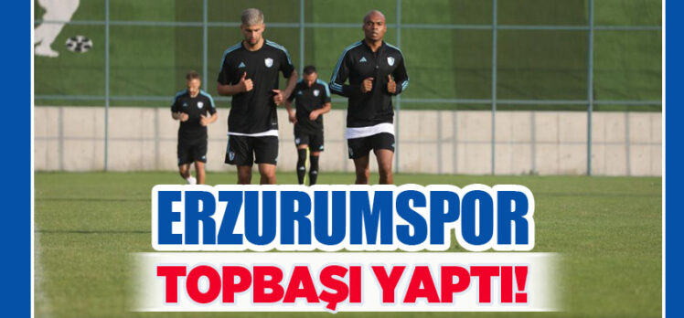  Erzurumspor, yeni sezon hazırlıkları kapmasında üçüncü etap kampına dün start verdi!.