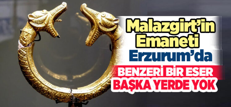 Erzurum Müzesi’nde bulunan değerli bir ecdat emaneti ilgi odağı olmaya devam ediyor.