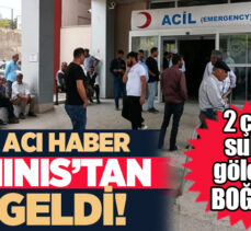 Erzurum Hınıs’ta yüzmek için sulama göletine giren 3 çocuktan 2’si boğularak hayatını kaybetti.