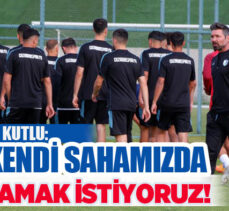 Erzurumspor Teknik Direktörü Hakan Kutlu, transfer yasağına rağmen kadromuzu koruduk.