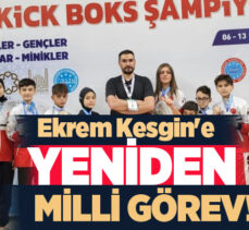 Milli Antrenör Ekrem Kesgin şimdide Wako Avrupa Şampiyonasında ülkemizi temsil edecek.