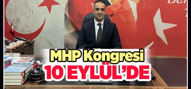 Milliyetçi Hareket Partisi (MHP) Erzurum İl Başkanlığı kongresi için tarihinde yapılacak..